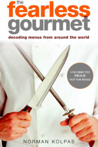 Cover of Fearless Gourmet - Bound Galley