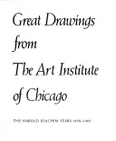 Book cover for Great Drawings from the Art Institute of Chicago