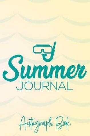 Cover of Summer Journal Autograph Book