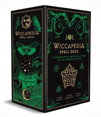 Book cover for The Wiccapedia Spell Deck