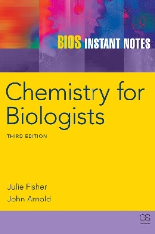 Cover of BIOS Instant Notes in Chemistry for Biologists