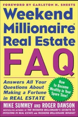 Cover of Weekend Millionaire's Frequently Asked Real Estate Questions