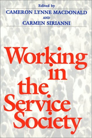 Cover of Working in the Service Society