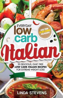 Book cover for Low Carb Italian Cookbook