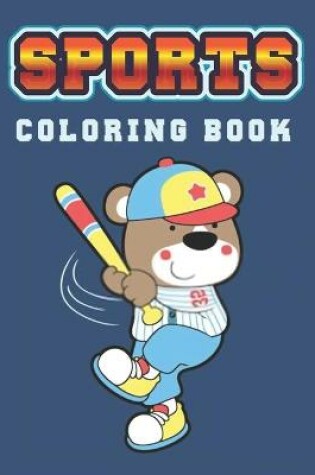 Cover of Sports Coloring Book