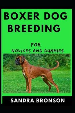 Cover of Boxer Dog Breeding For Novices And Dummies