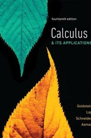 Cover of Calculus & Its Applications Plus Mylab Math with Pearson Etext -- 24-Month Access Card Package