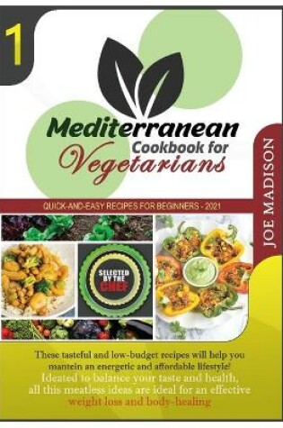 Cover of Mediterranean Cookbook for Vegetarians Vol.1