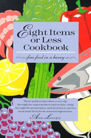 Cover of Eight Items or Less Cookbook