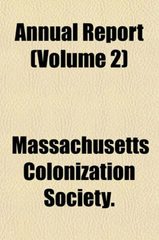 Cover of Annual Report (Volume 2)