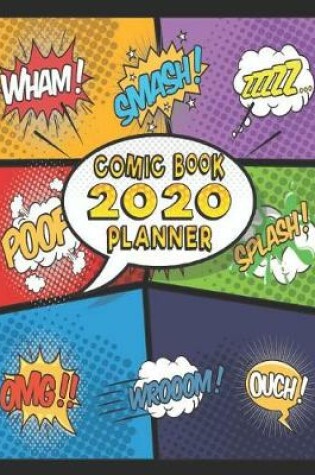 Cover of Comic Book 2020 Planner