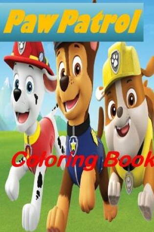 Cover of Paw Patrol coloring Book
