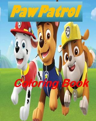 Book cover for Paw Patrol coloring Book