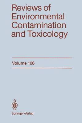 Cover of Reviews of Environmental Contamination and Toxicology