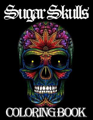 Book cover for Sugar Skull Coloring Book