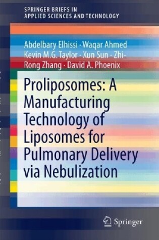 Cover of Proliposomes: A Manufacturing Technology of Liposomes for Pulmonary Delivery via Nebulization