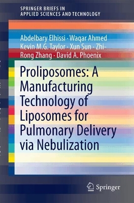 Book cover for Proliposomes: A Manufacturing Technology of Liposomes for Pulmonary Delivery via Nebulization