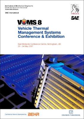 Book cover for Vehicle thermal Management Systems (VTMS8)