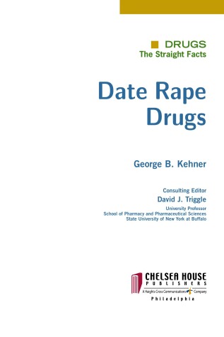 Book cover for Date Rape Drugs