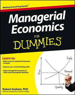 Book cover for Managerial Economics for Dummies