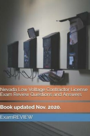 Cover of Nevada Low Voltage Contractor License Exam Review Questions and Answers