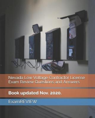 Book cover for Nevada Low Voltage Contractor License Exam Review Questions and Answers