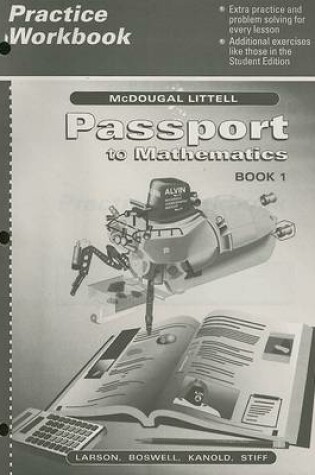 Cover of Passport to Mathematics Practice Workbook