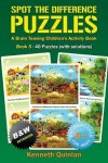 Book cover for Spot the Difference Puzzles - Book 5