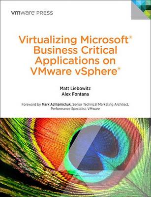 Book cover for Virtualizing Microsoft Business Critical Applications on Vmware Vsphere