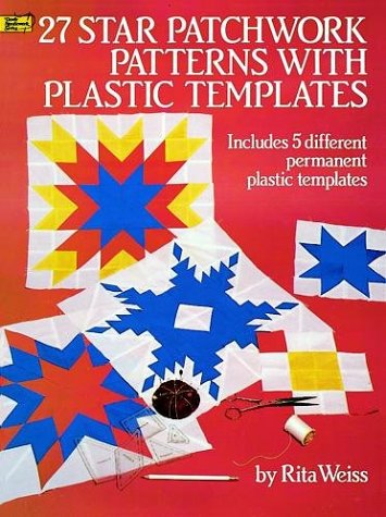 Book cover for 27 Star Patchwork Patterns with Plastic Templates