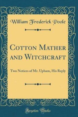 Cover of Cotton Mather and Witchcraft