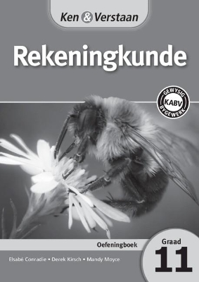 Book cover for Ken & Verstaan Rekeningkunde Oefeningboek Graad 11 Afrikaans