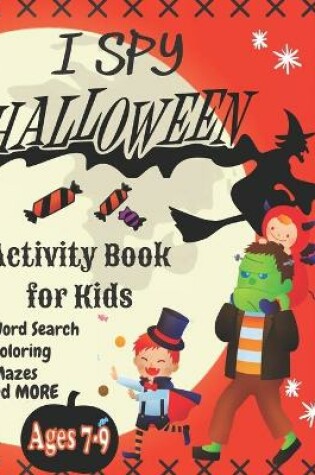 Cover of I Spy Halloween Book for Kids