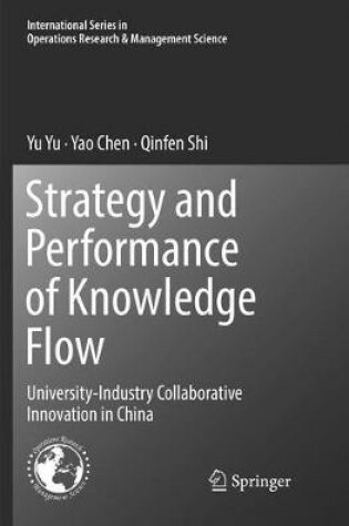 Cover of Strategy and Performance of Knowledge Flow