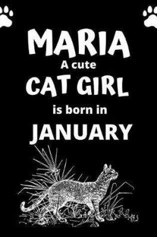 Cover of MARIA a cute cat girl is born in January