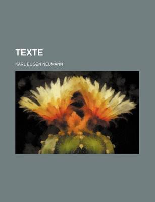 Book cover for Texte