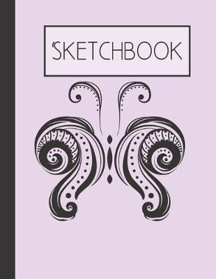 Book cover for Groovy Butterfly Sketchbook