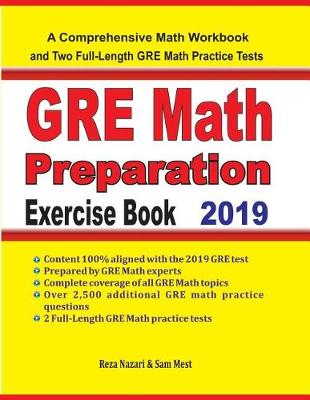 Book cover for GRE Math Preparation Exercise Book