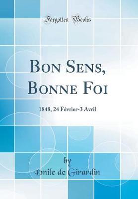 Book cover for Bon Sens, Bonne Foi