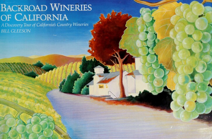 Book cover for Backroad Wineries of California