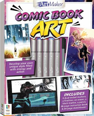 Cover of Art Maker: Comic Book Art