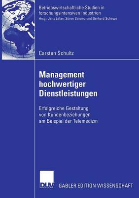 Cover of Management hochwertiger Dienstleistungen