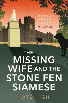 Book cover for The Missing Wife and the Stone Fen Siamese
