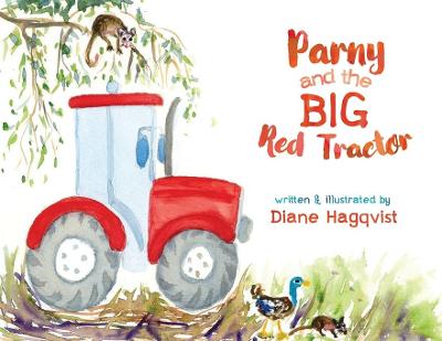 Book cover for Parny and the BIG Red Tractor