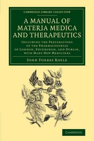 Cover of A Manual of Materia Medica and Therapeutics