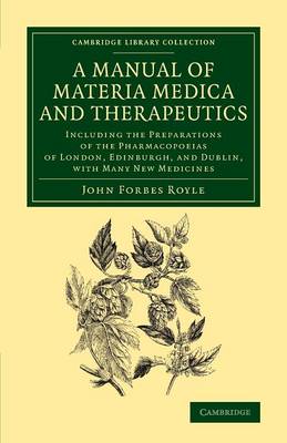 Cover of A Manual of Materia Medica and Therapeutics