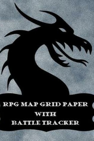 Cover of RPG Map Grid Paper With Battle Tracker