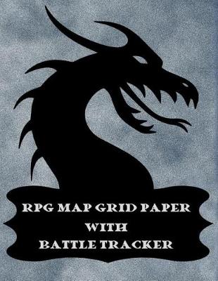 Book cover for RPG Map Grid Paper With Battle Tracker