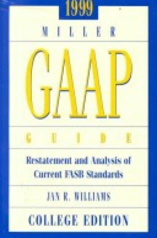 Cover of 1999 Miller Gaap Guide