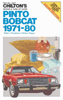 Cover of Repair and Tune-up Guide for Pinto Bobcat